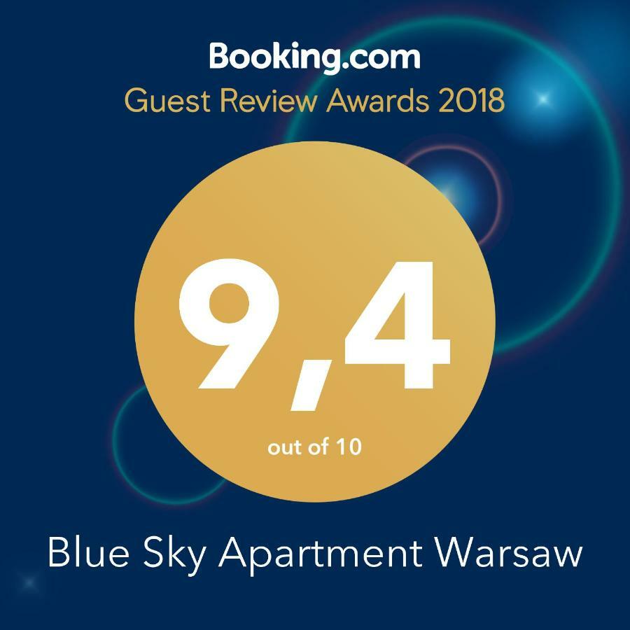 Blue Sky Apartment Varşova Dış mekan fotoğraf